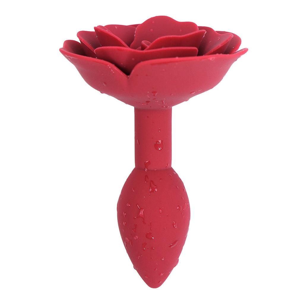 Rose Red Butt Plug Training Butt Plug Backyard Sex Toys – product view 5