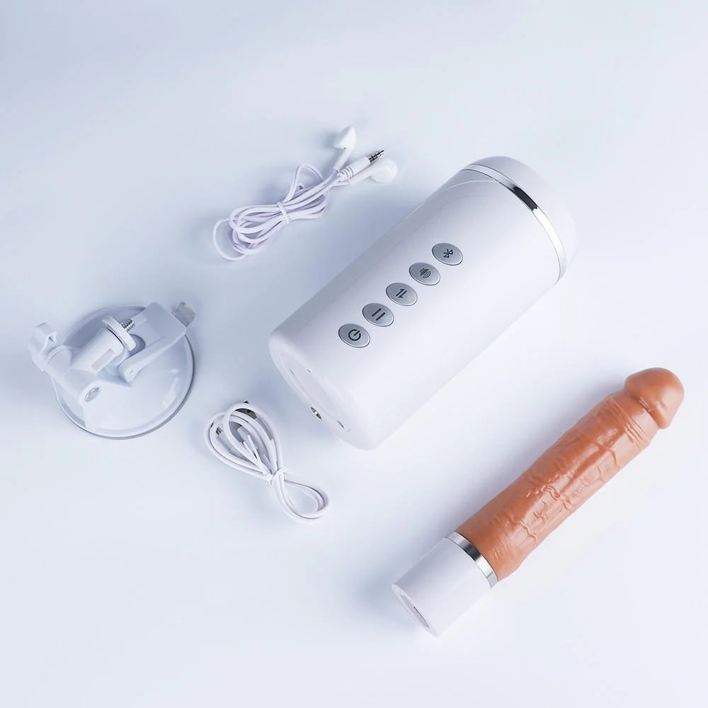 11.4-Inch 6-Frequency 3-Speed Telescoping Voice Dildo – product view 3