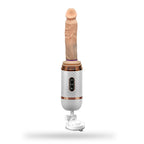 7-Frequency Telescopic Vibration Hands-Free Automatic Thrust Women's Masturbation Device Realistic Dildo Vibrator