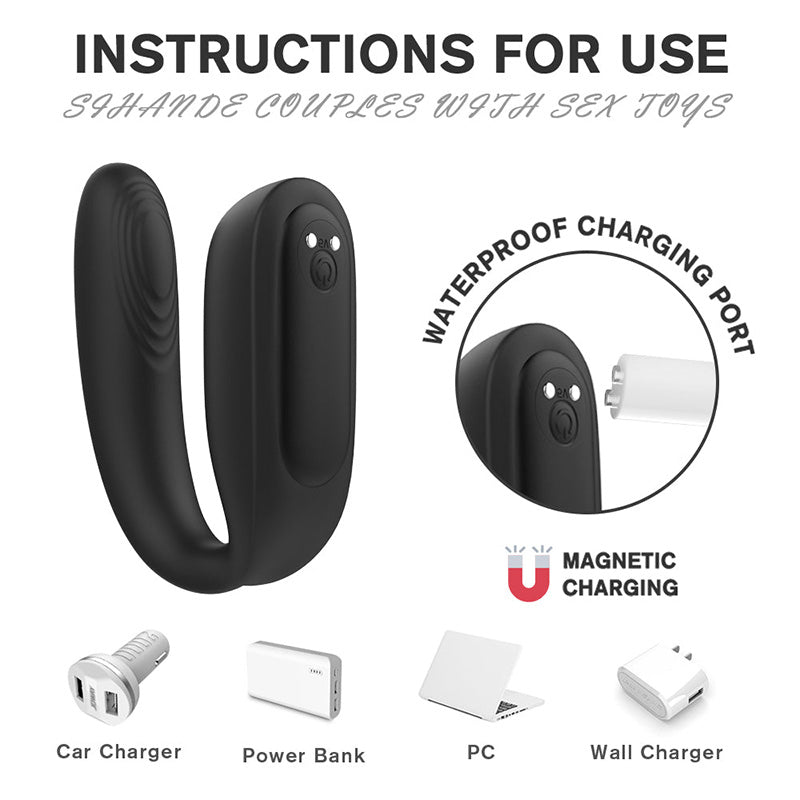 U-Shaped Female Wearable Without Inserting Vibrator – product view 7