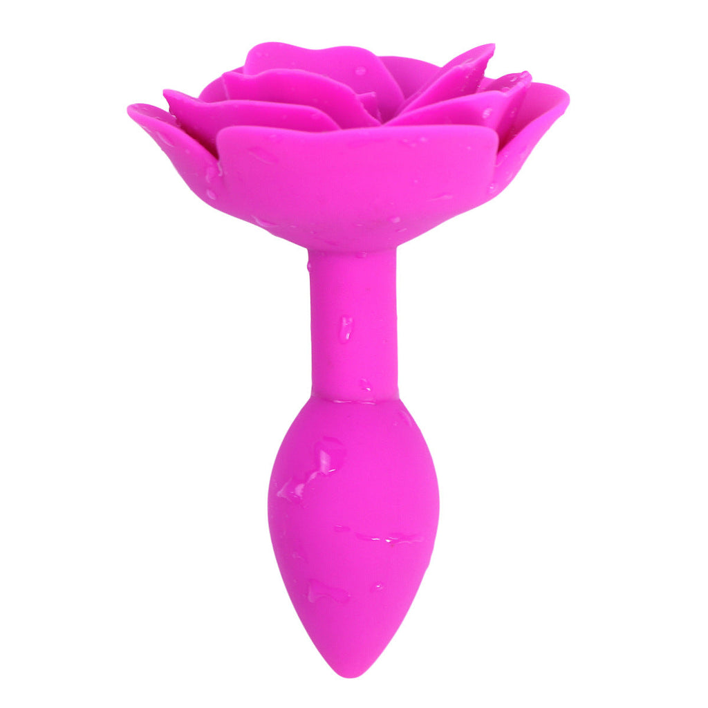 Rose Pink Butt Plug Cone Butt Plug – product view 3