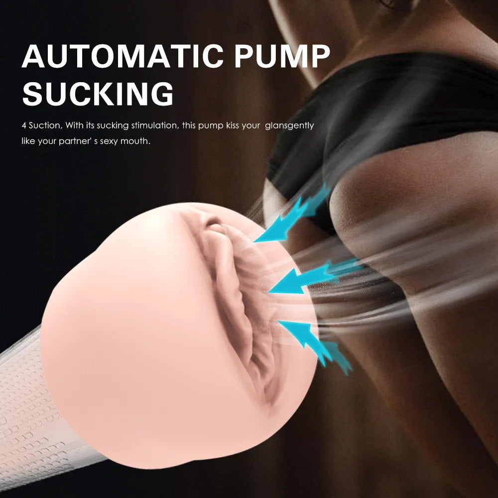 Male Long-Lasting Exercise Automatic Sucking Masturbation Device — product image 6