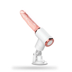 7-Frequency Telescopic Vibration Heated Female Masturbation Pistol Dildo – product view 9