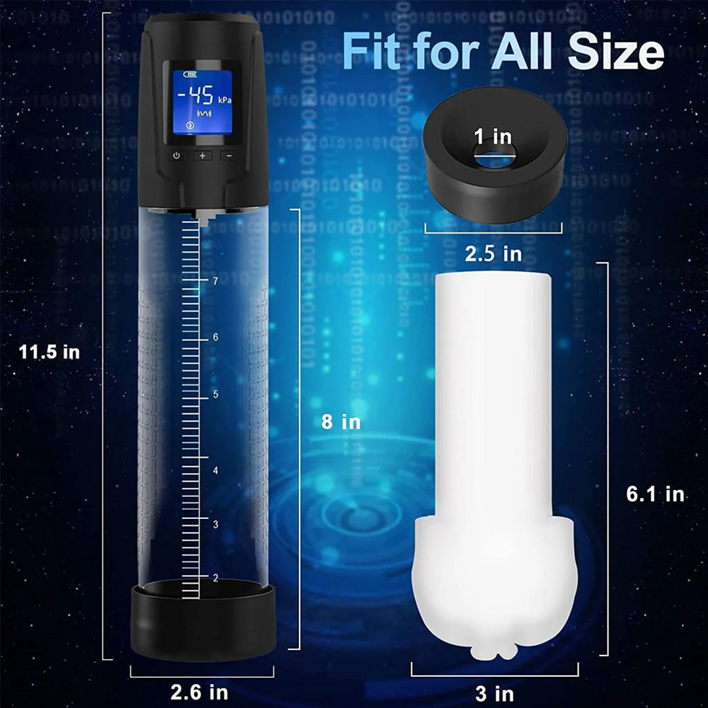 Men's Electric Vibration Training Penis Vacuum Pump — product image 7