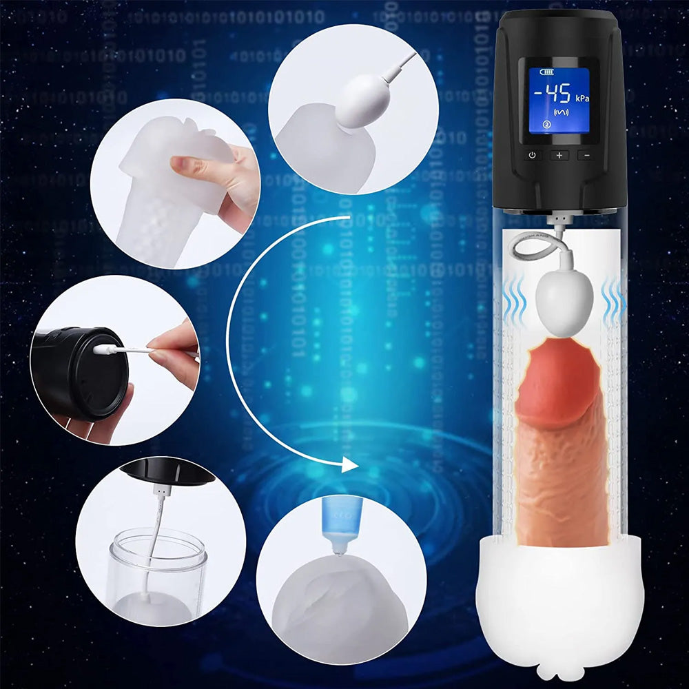 Men's Electric Vibration Training Penis Vacuum Pump — product image 6