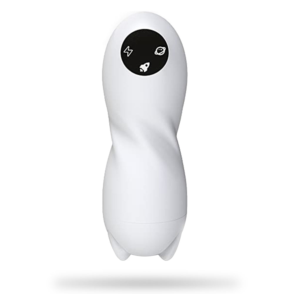 Small Rocket 9 Vibration 4 Suck Male Stroker Cup with 3D Realistic Textured — product image 1
