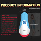 Leten 10 Vibrating Male Stroker Smart Warmer Tongue Licking Blowjob Toy – product view 3