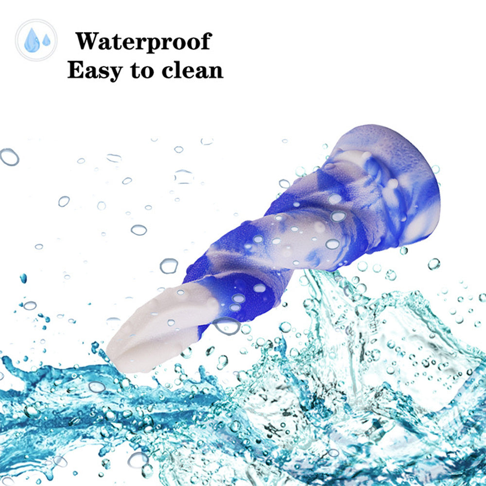Liquid Silicone Shaped Anal Plug Dildo – product view 5
