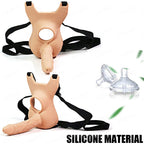 10 Frequency Vibration Wearable Silicone Dildo – product view 4