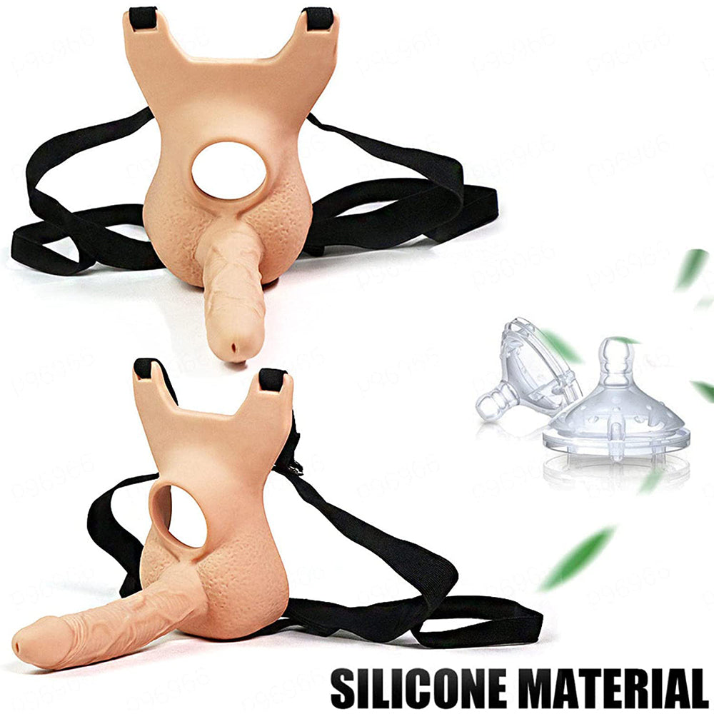 10 Frequency Vibration Wearable Silicone Dildo – product view 4