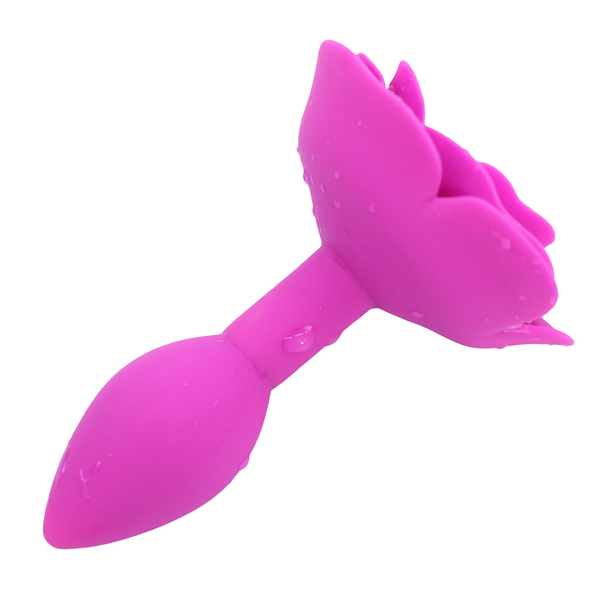 Rose Pink Butt Plug Cone Butt Plug – product view 2