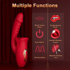 Mouth Shaped Lip Biting Vibrator With G Spot Vibrator – product view 4