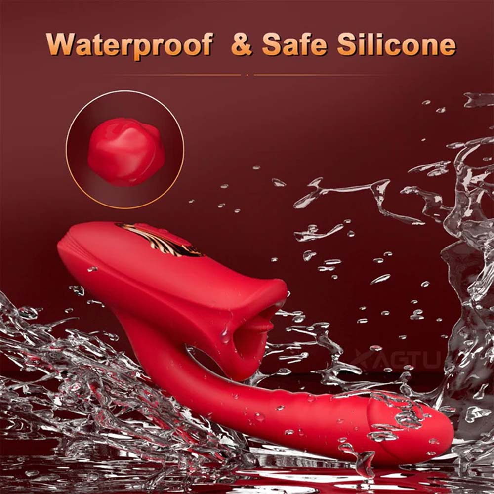 Mouth Shaped Lip Biting Vibrator With G Spot Vibrator – product view 5