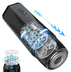 SoloWave 7 Thrusting & Spining Modes Male Stroker Vagina Blowjob Toy with 3D Realistic Textured — product image 7