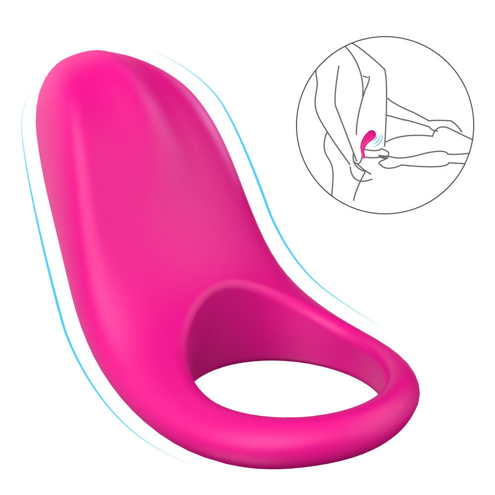Remote control vibration lock fine ring toy – product view 4