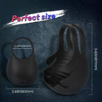 Lock Sperm Ring Vibrating Ring Male Penis Ring Masturbator – product view 5