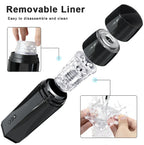 SoloWave 7 Thrusting & Spining Modes Male Stroker Vagina Blowjob Toy with 3D Realistic Textured — product image 3