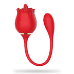 10 Frequency Rose Vibrators with Vibrating Tongue & Vibrating Egg – product view 9