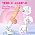Fully Automatic Intelligent Heated 360-Degree Swinging Telescopic Dildo – product view 2
