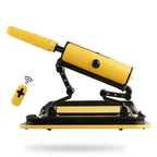 Wireless Controlled Multi-Speed Retractable Intelligent Heating Gun Machine Simulated Dildo
