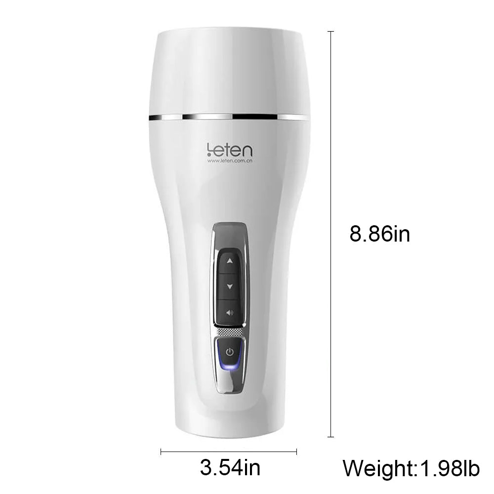 Leten Smart Control 10 Frequency Vibration Pronounce Male Stroker – product view 7