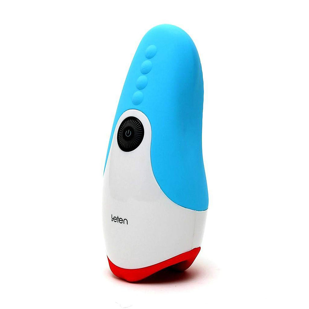 Leten 10 Vibrating Male Stroker Smart Warmer Tongue Licking Blowjob Toy – product view 5
