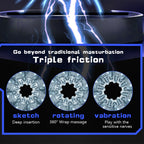 PleasureFlex Electric Camera Masturbation Cup with 7 Thrusting Rotating Male Vibrator — product image 5