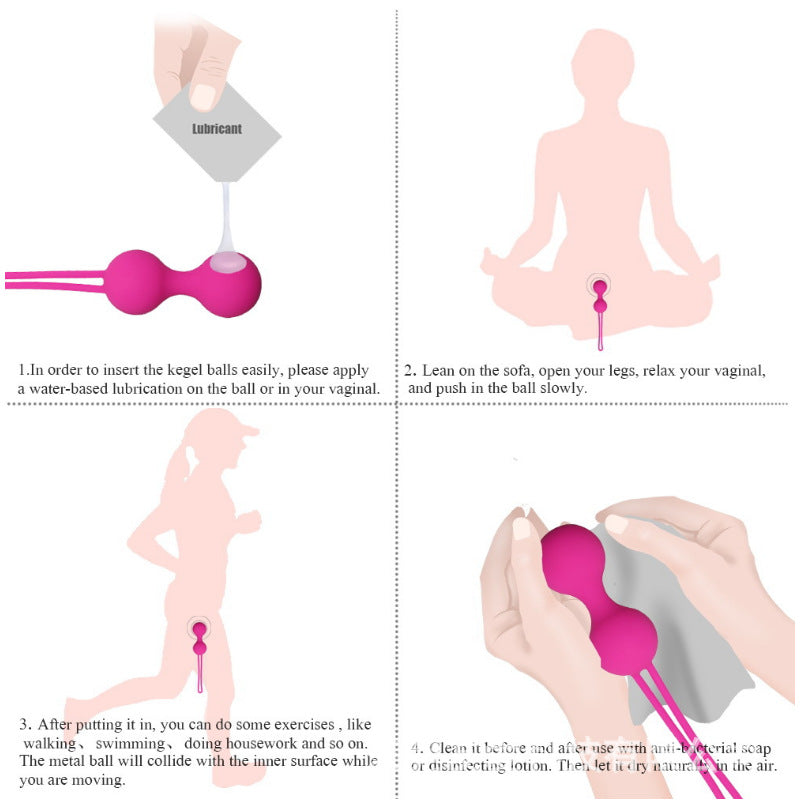 3-Pack Silicone Kegel Balls — product image 2