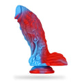 Dark Blue Phoenix Silicone Special-Shaped Thick And Long Artificial Dildo