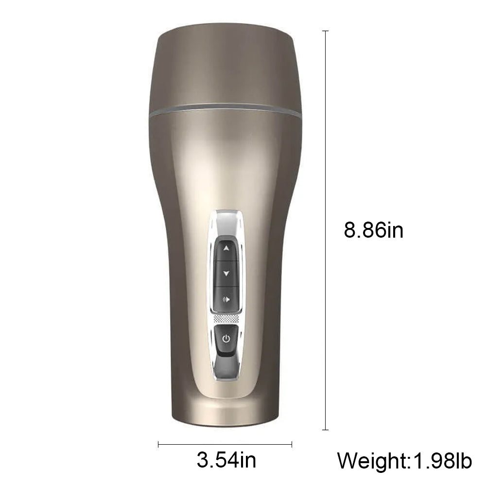 Leten Smart Control 10 Frequency Vibration Pronounce Male Stroker – product view 10