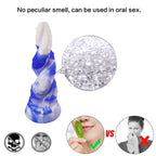 Liquid Silicone Shaped Anal Plug Dildo – product view 4