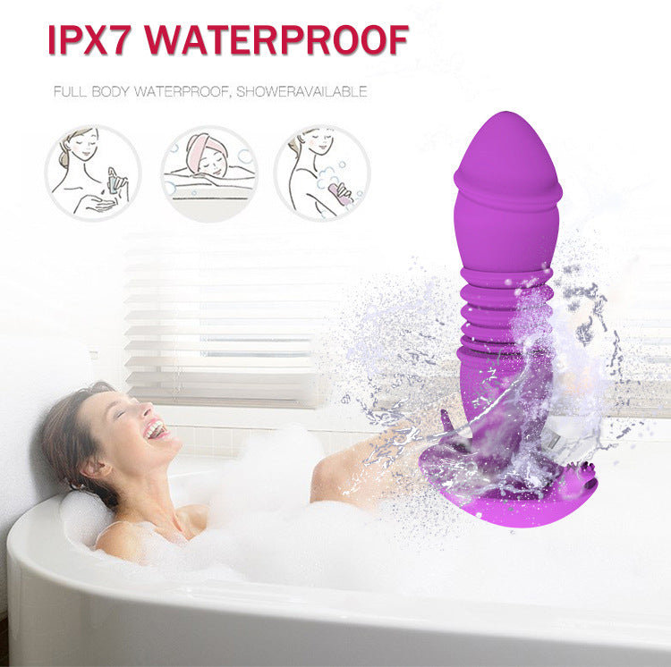 APP Control Telescopic Vibration Anal Plug – product view 3