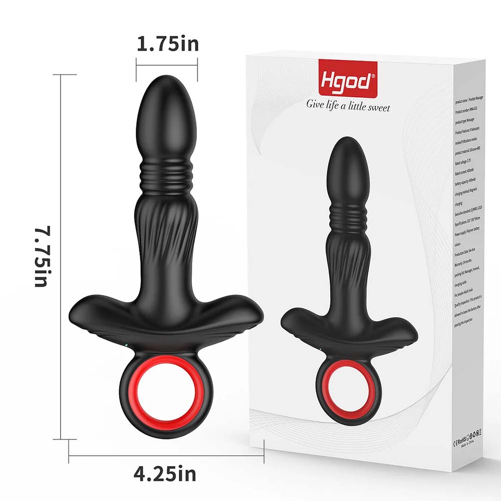 Wireless & APP Remote Control Thrusting Vibration Prostate Massager – product view 11