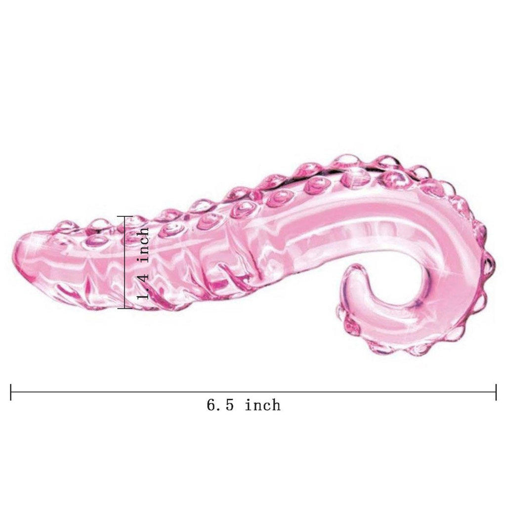 Crystal Glass Tentacle Dildo – product view 3