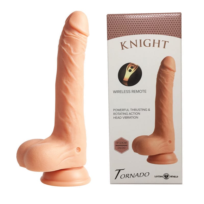 6.49 in Telescopic Swing 8 Frequency Vibration Wireless Remote Control Waterproof Dildo