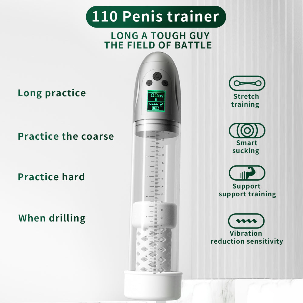 Lg110 9 Remote Vibration Masturbation Cup Automatic Pressure Start & Stop with LED Liquid Crystal Display Treatment Erectile Dysfunction – product view 5