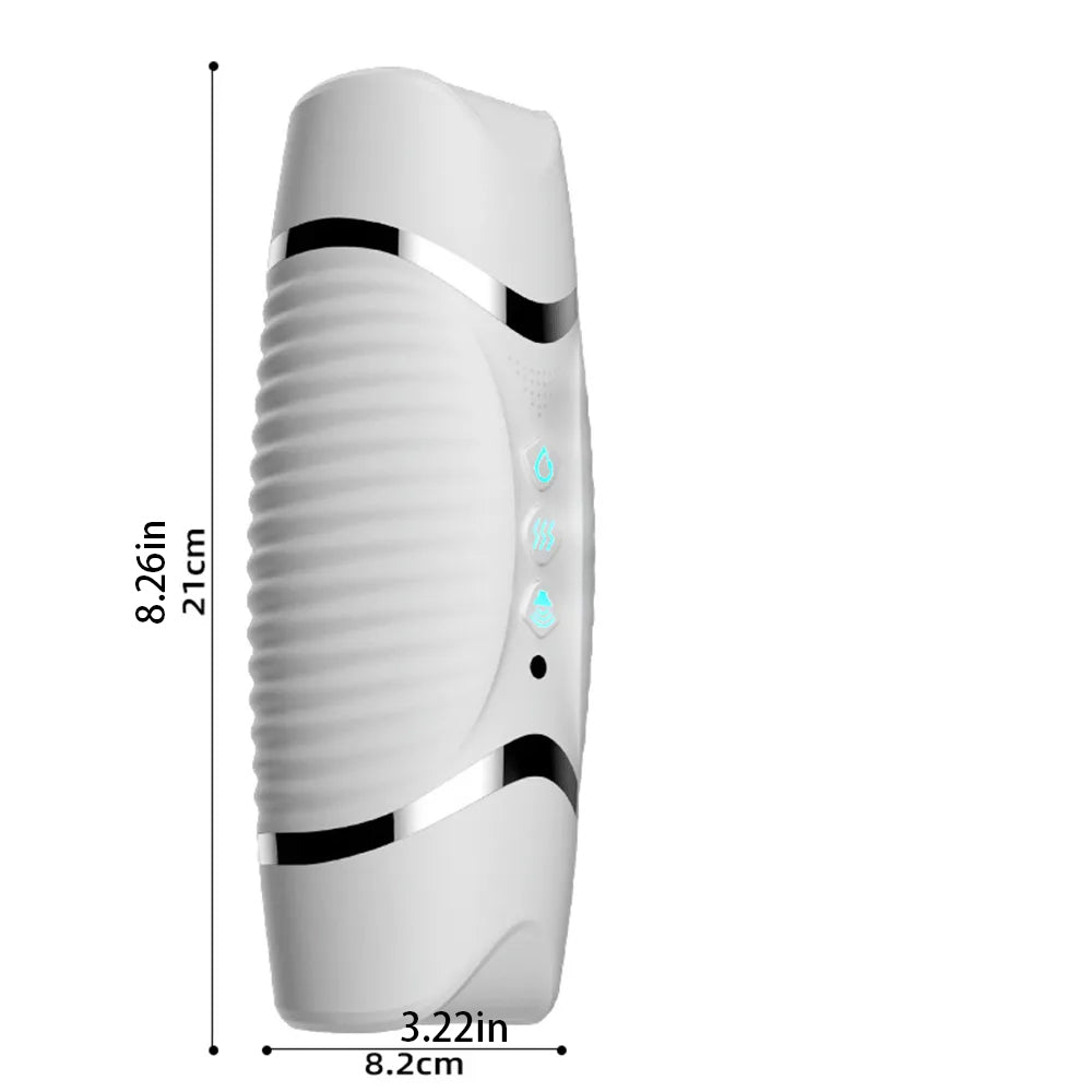 Double Head Male Stroker Intelligent Heating Sound Blowjob Toy – product view 10