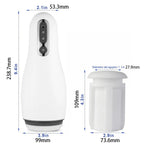 Penguin 10 Vibration 3 Sucking Automatic Masturbation Cup Telescopic Heating Glan Stimulator Sex Toy for Men — product image 4
