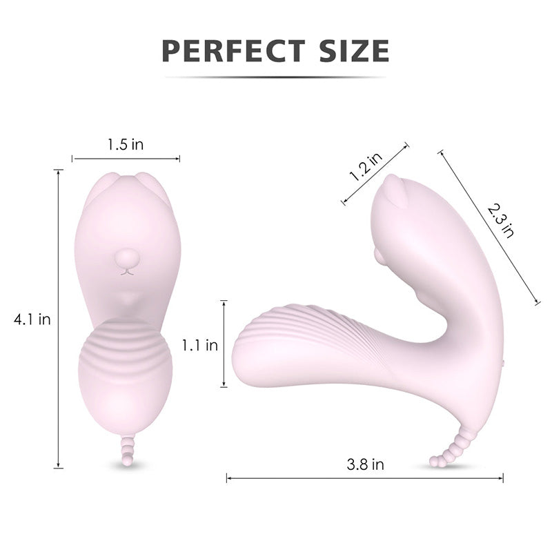 G-Spot Clitoris Wearable Silicone Wireless Remote Control Vibrator – product view 12