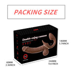 6.1 in Double-Ended Dildos Female 10 Frequency Variable Sex Machine Clitoris Vibrator