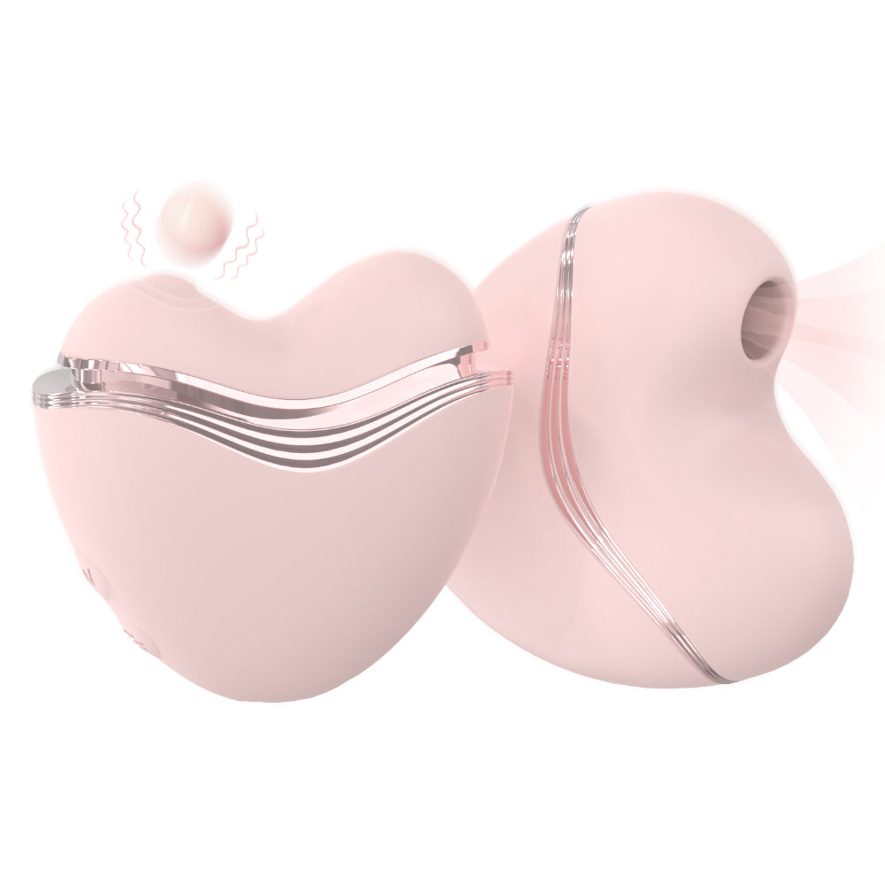 LoveBloom 2-in-1 Vibrating & Air Pulse Personal Massager
