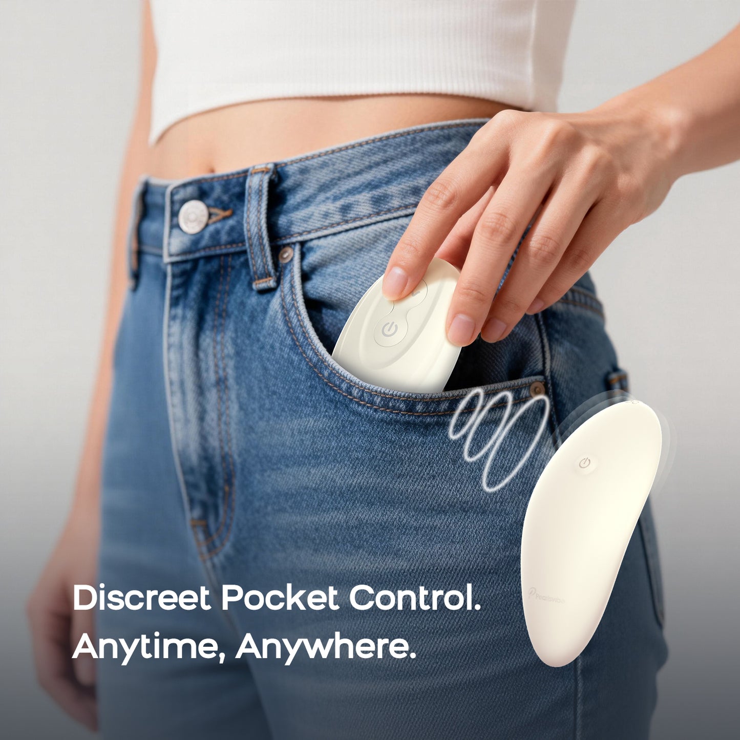 Pearlsvibe Nyline Remote Wearable Panty Massager for Women
