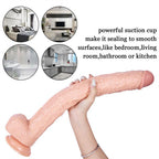 16.93 Inch Strap On Huge PVC Dildo – product view 5