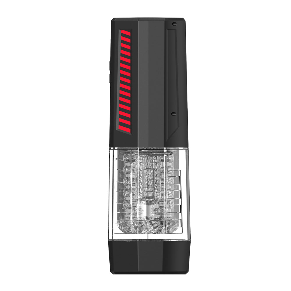 One-Touch Telescopic Sucking And Vibrating Male Stroker — product image 14