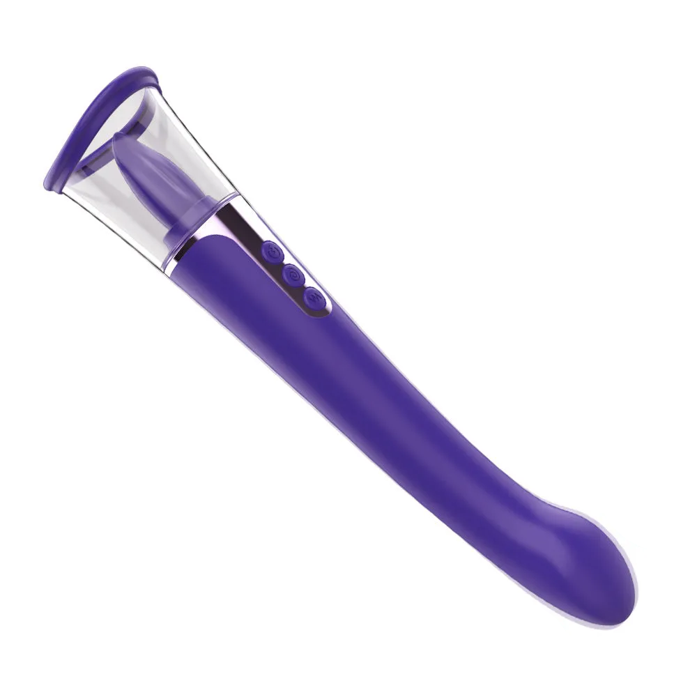 3 in 1 Clit Licking Sucking G Spot Vibrator – product view 3