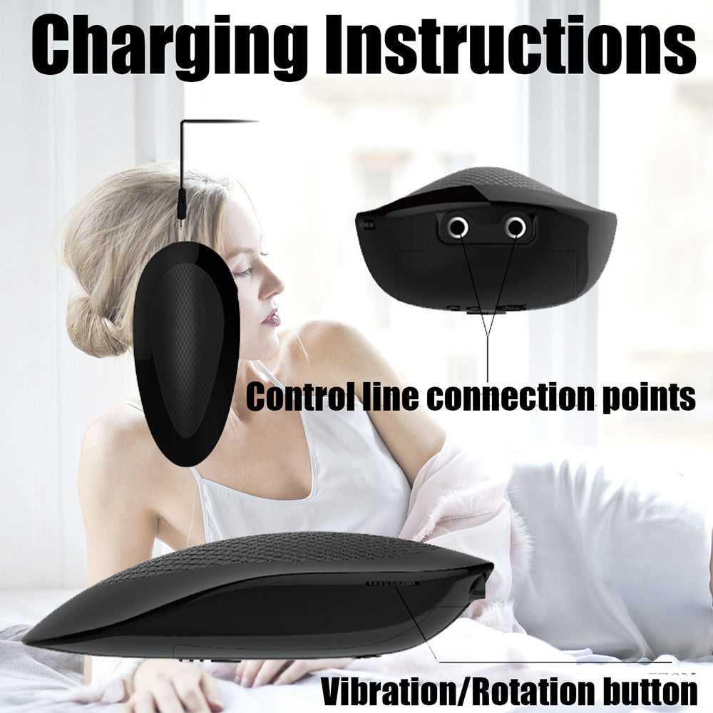 Wireless Remote Control Vibrating Bondage Wearable Double-Ended Realistic Silicone Dildo – product view 2