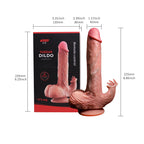Tarzan Dildo Bendable Thrusting Dildo With Suction Cup 8.86 Inch – product view 11