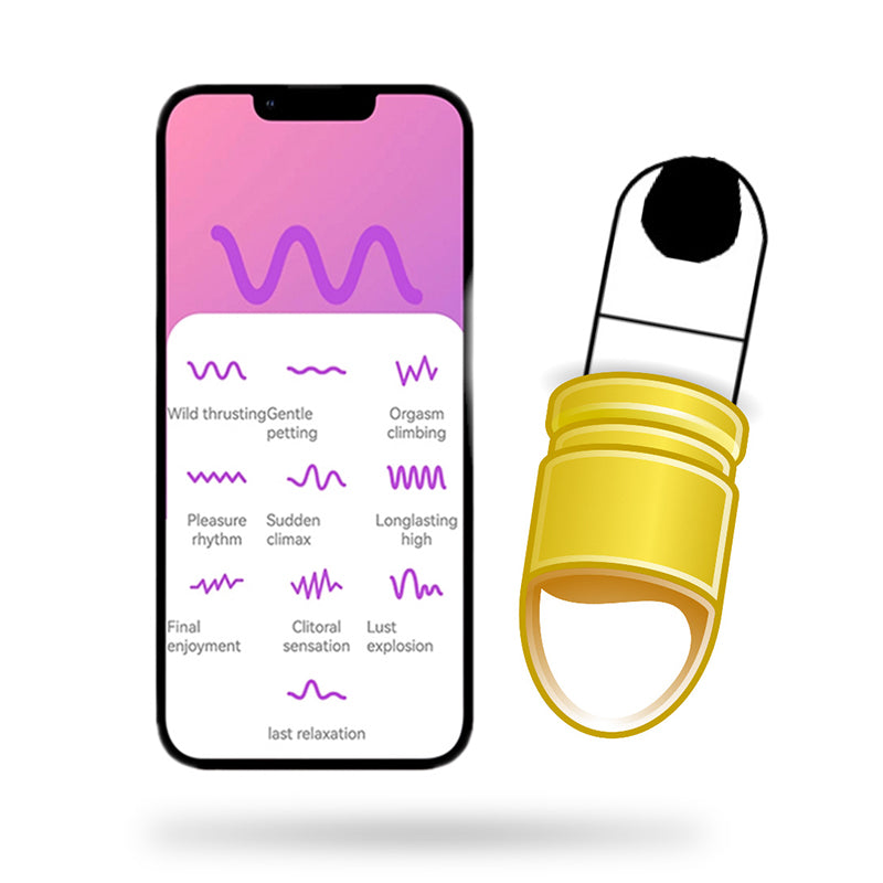 Mini Bullet Vibrator APP Remote Control Vibrator – product view 3