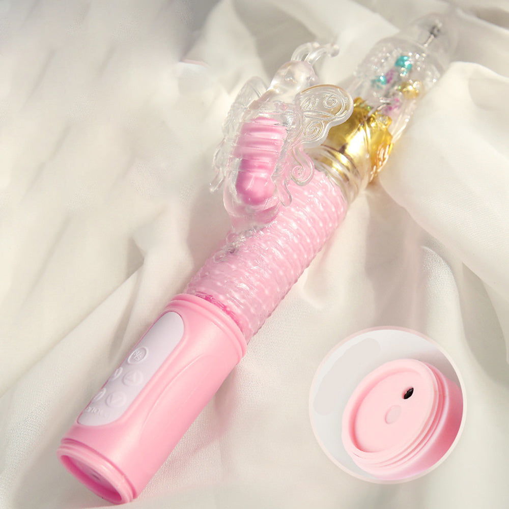12-Frequency Vibration 360-Degree Rotating Massage Ball Stick – product view 3