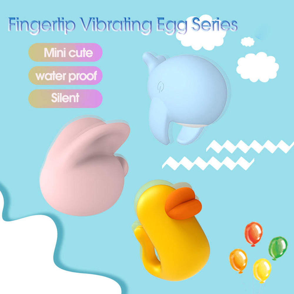 Fingertip Vibrating Rechargeable Massage Toy – product view 2